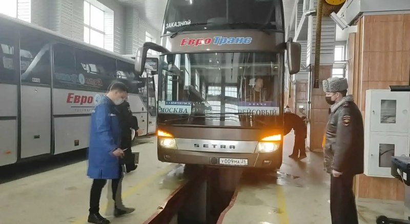 СТАВРОПОЛЬЕ. На Ставрополье с 1 марта из пяти автобусов только один проходит ТО по новым правилам