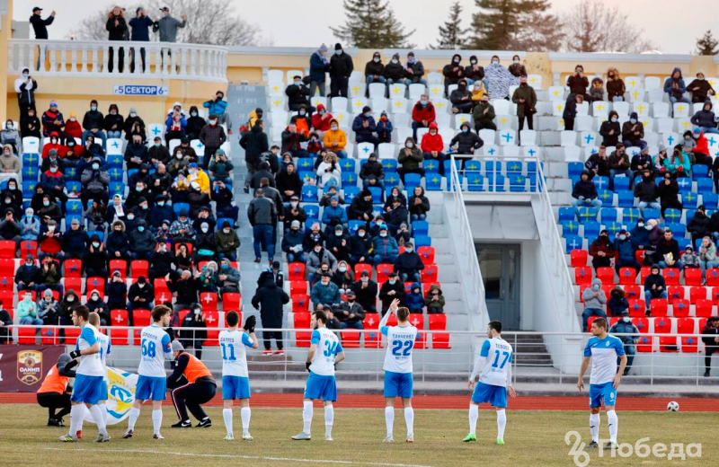 СТАВРОПОЛЬЕ. Ставропольское «Динамо» провело первый победный матч при зрителях