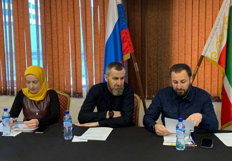 Заседание с Коллегиальным советом Чеченской Республики по развитию предпринимательской деятельности в сфере туризма