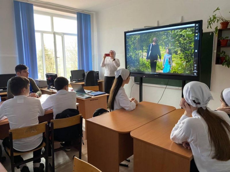 ЧЕЧНЯ. 150 школ Чеченской Республики стали участниками Всероссийского проекта «Киноуроки в школах России»