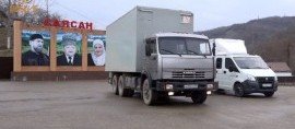 ЧЕЧНЯ. 250 семей села Саясан Ножай-Юртовского района получили продукты от РОФ им. А.-Х. Кадырова