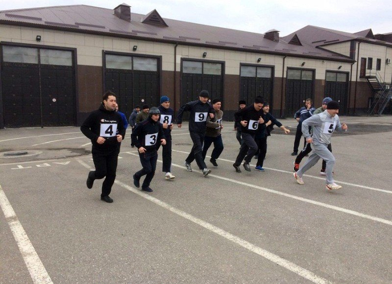ЧЕЧНЯ. Чеченские пожарные отметили Международный день спорта на благо развития и мира (видео)