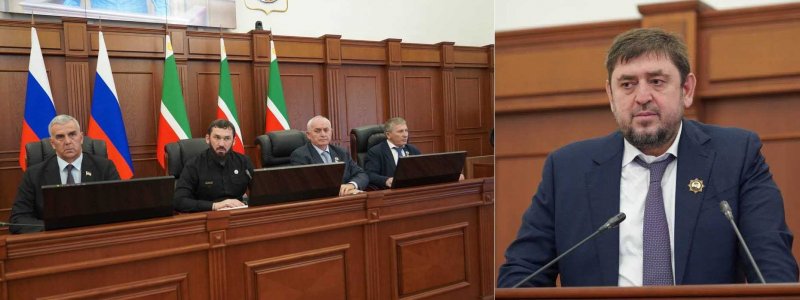 ЧЕЧНЯ. Денилбек Абдулазизов принял участие в пленарном заседании Парламента Чеченской Республики