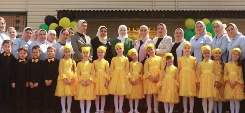 ЧЕЧНЯ. Хадижат Кадырова посетила в Грозном торжественные открытия детских садов после реконструкций
