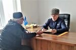 ЧЕЧНЯ.  Ибрагим Ахматов провёл приём граждан