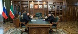 ЧЕЧНЯ. Рамзан Кадыров обсудил вопросы развития Грозного с новым мэром