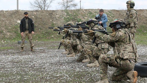 ЧЕЧНЯ. Сотрудниками ОСН «Грозный» проведены занятия по огневой подготовке