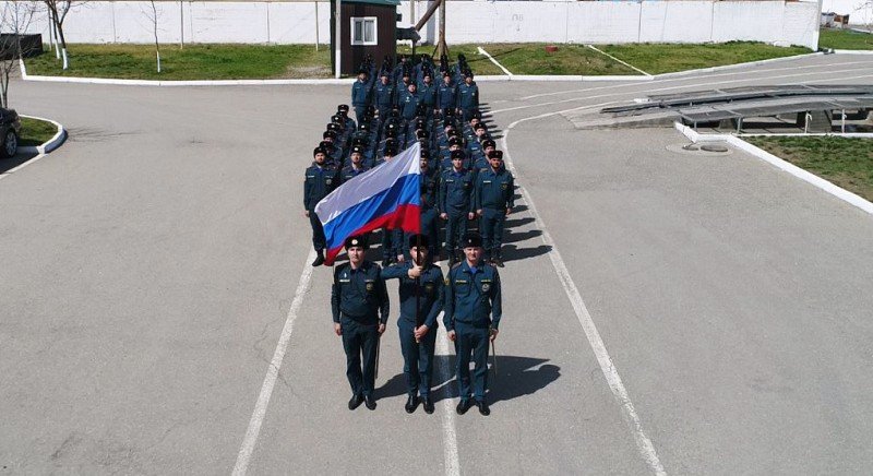 ЧЕЧНЯ. Сотрудники чрезвычайного ведомства Чеченской Республики готовятся к параду Победы (видео)