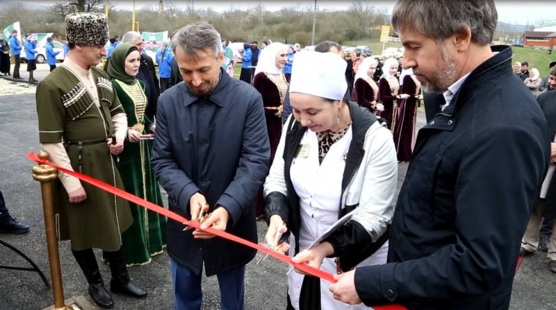 ЧЕЧНЯ. В Ачхой-Мартановском районе открылся новый фельдшерско-акушерский пункт