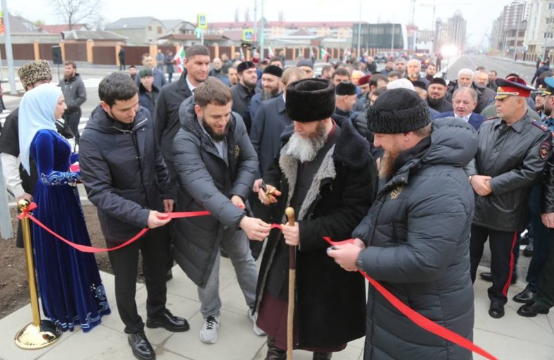 ЧЕЧНЯ. В Грозном после масштабной реконструкции состоялось открытие проспекта имени А.А. Кадырова