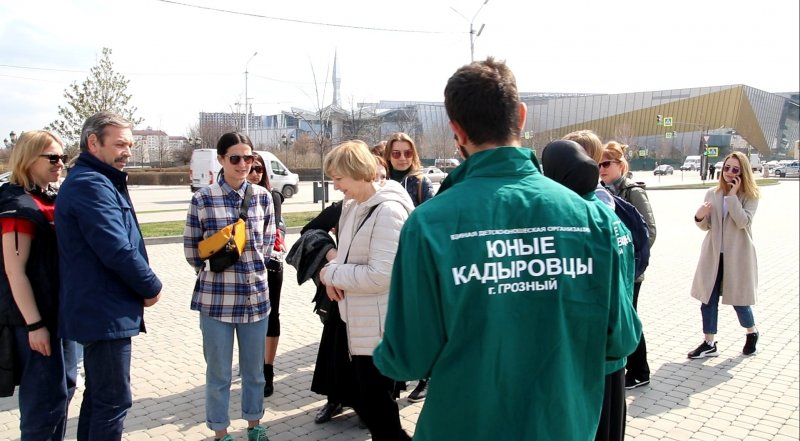 ЧЕЧНЯ. В Грозном прошла акция "ПОЖЕЛАНИЯ ЛЮБИМОМУ ГОРОДУ"