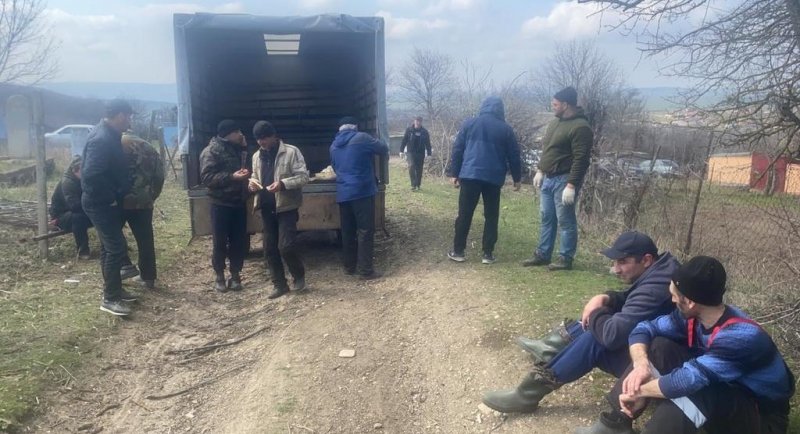 ДАГЕСТАН. В селе Новокули Новолакского района дали старт весенним субботникам