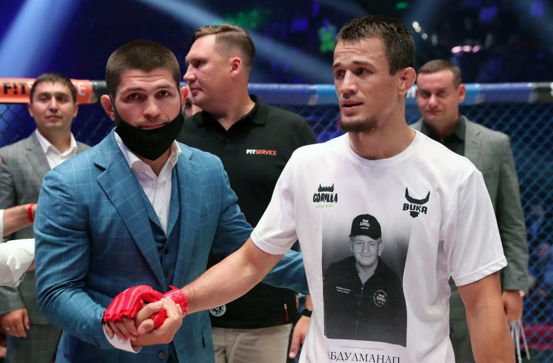 Х. Нурмагомедов станет секундантом Усмана в дебютном поединке в Bellator