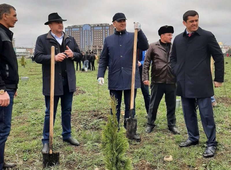 ИНГУШЕТИЯ. Михаил Илезов присоединился к международной акции «Сад памяти»