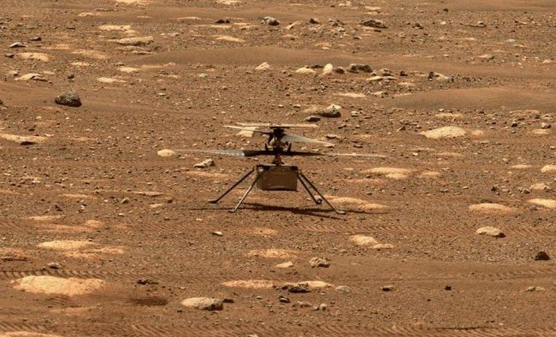 Названа дата полета вертолета Ingenuity на Марсе