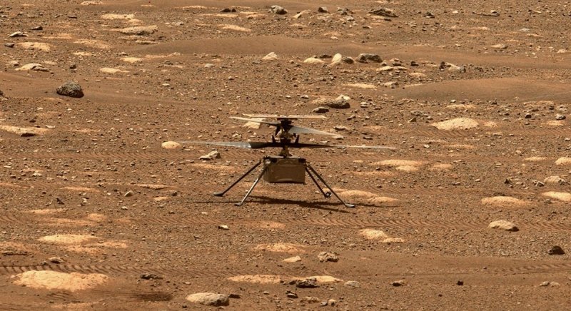 Полет вертолета Ingenuity на Марсе вновь перенесли