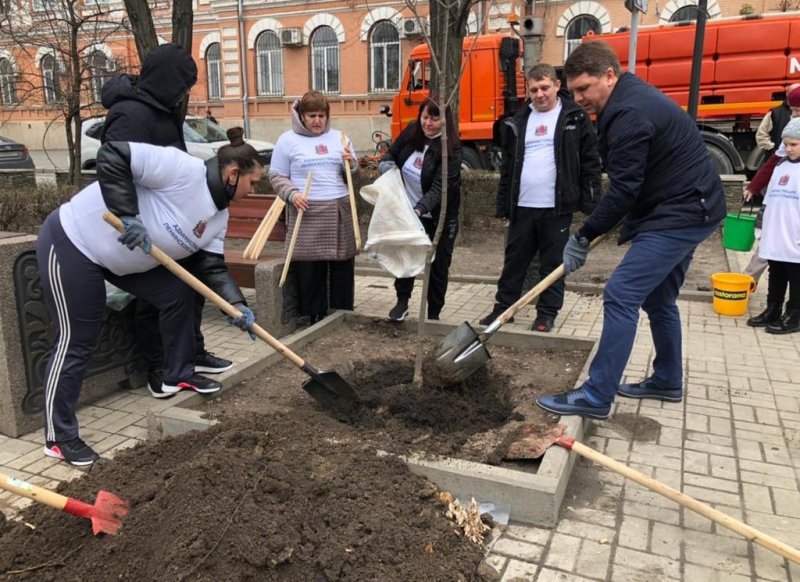 РОСТОВ. Итоги «Дня древонасаждений»