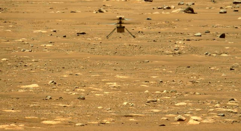 В NASA анонсировали второй полет вертолета на Марсе