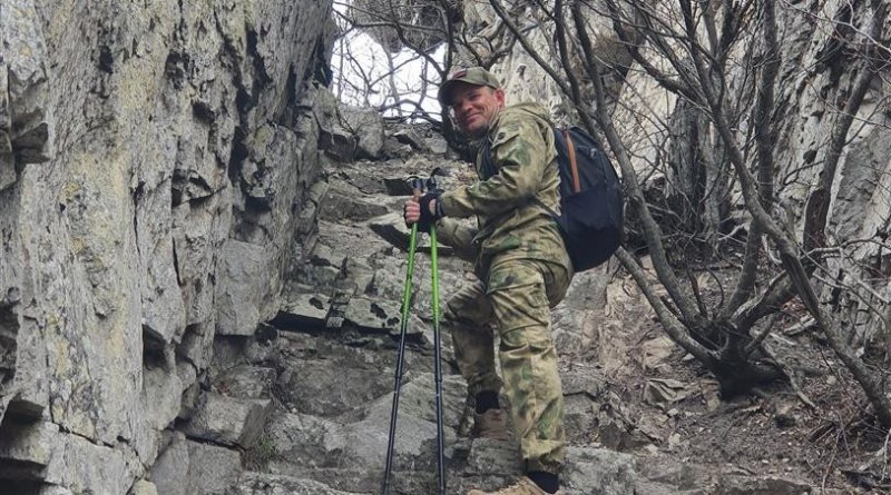 В преддверии Дня Победы военнослужащие Северо-Кавказского округа Росгвардии совершили восхождение на гору Бештау