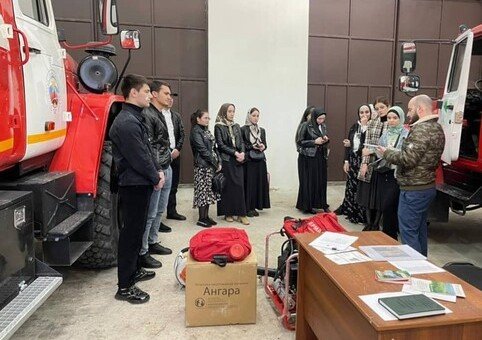 ЧЕЧНЯ. Будущие лесники проходят практику в «Чеченском лесопожарном центре»
