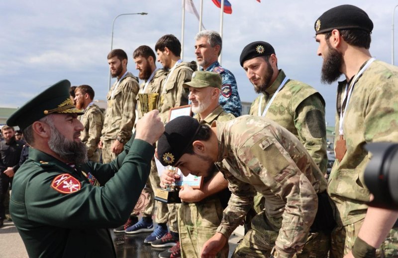 ЧЕЧНЯ. Команда МВД по ЧР стала победителем чемпионата общества "Динамо" по служебному двоеборью