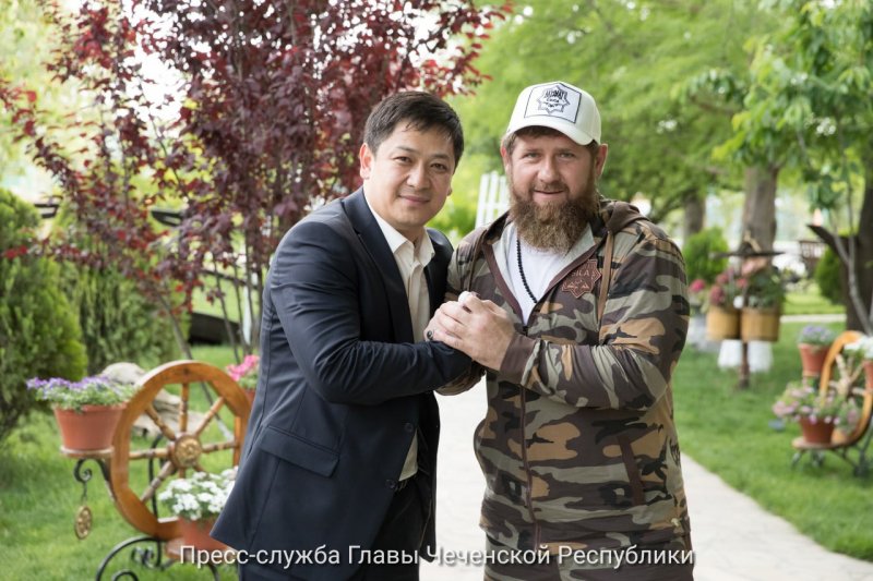 ЧЕЧНЯ. Р. Кадыров встретился с советником Президента Республики Киргизстан Русланом Кыдырмышевым