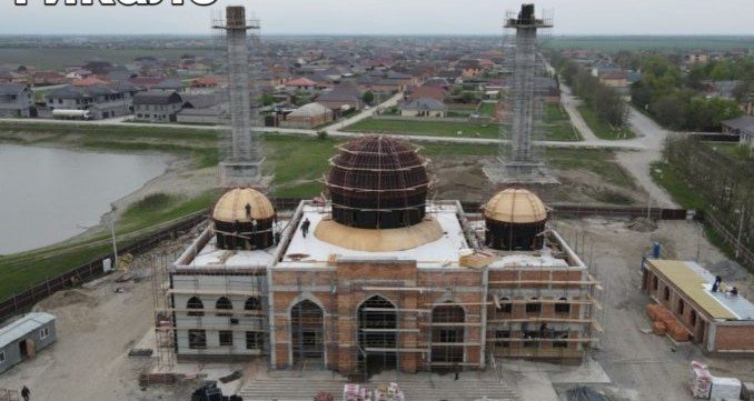 ЧЕЧНЯ. «Теплостройпроект-С» изготовил 180 тонн металлоконструкций для мечети в пос.Гикало