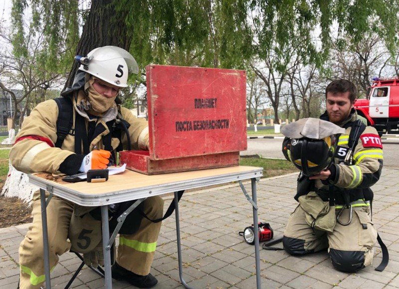 ЧЕЧНЯ. В грозненской гимназии отработан алгоритм действий в случае возникновения пожара