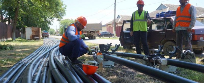 ЧЕЧНЯ. В Гудермесе продолжаются реконструкция сетей водоснабжения по программе, реализуемой Минстроем и ЖКХ ЧР
