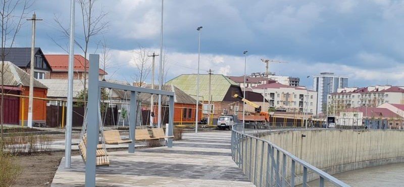ЧЕЧНЯ. В рамках нацпроекта «Жильё и городская среда» в Грозном благоустроили три общественных пространства