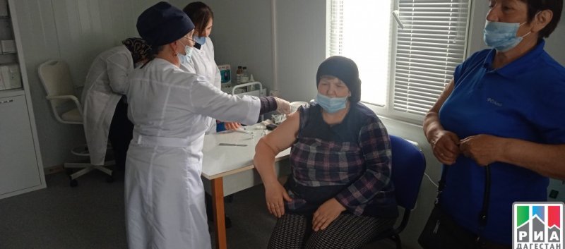ДАГЕСТАН. Более 2 тысяч жителей Тарумовского района вакцинировалось от COVID-19