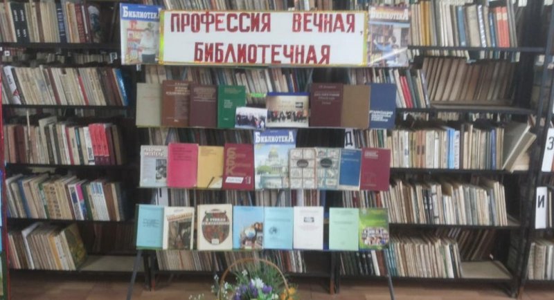 ДАГЕСТАН. Ко Дню библиотекаря в районной детской библиотеке оформлена книжная выставка