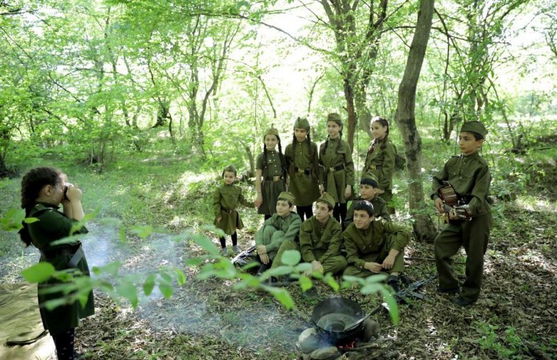 ДАГЕСТАН. В Кайтагском районе сняли короткометражный фильм на военную тему «О той весне»