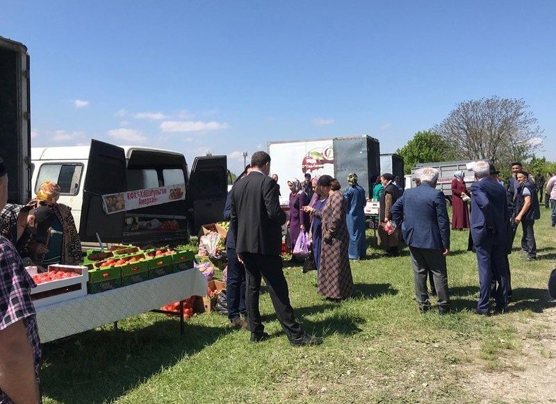 ИНГУШЕТИЯ. Совместная ярмарка Ингушетии и Северной Осетии стартовала в Пригородном районе