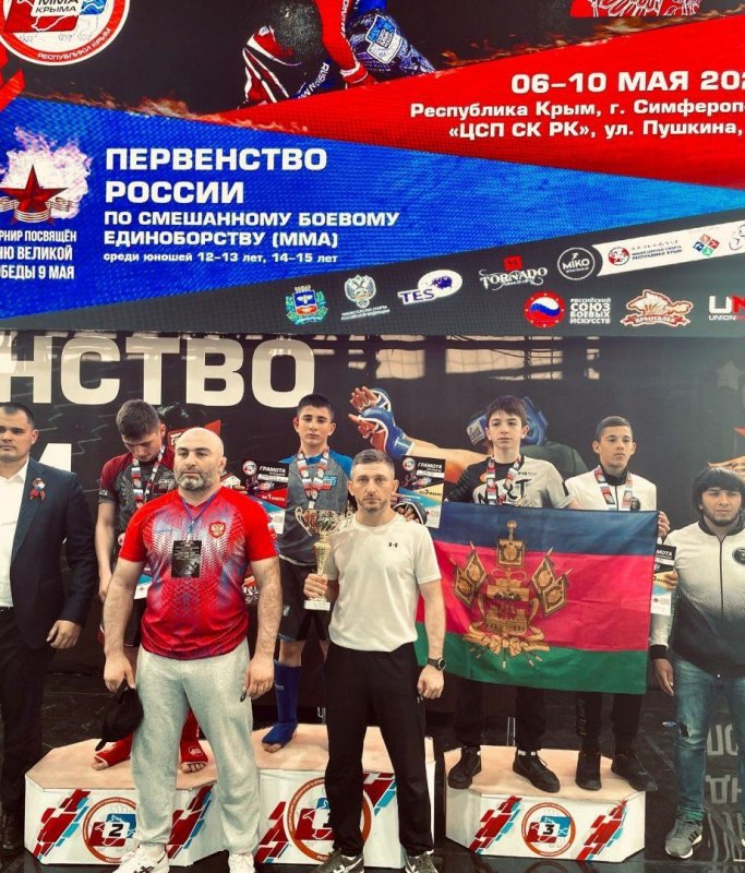 КБР. У бойцов КБР две медали первенства России по смешанным единоборствам