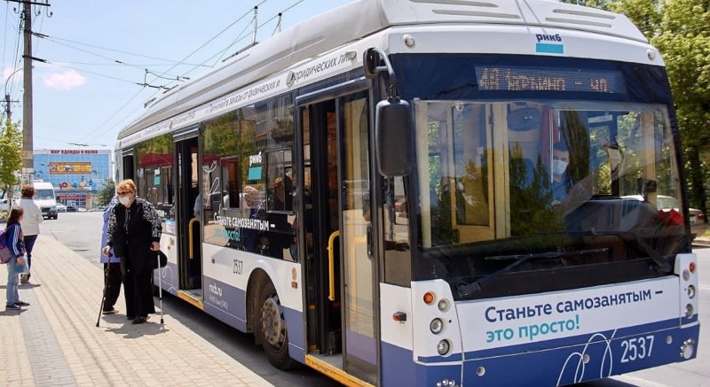 КРЫМ. Троллейбус №4-А начал курсировать по новому маршруту «Марьино – Арабатская» в Симферополе