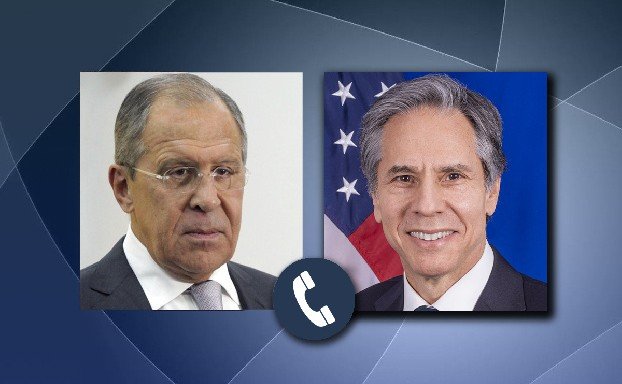 Лавров и Блинкен обсудили организацию встречи президентов России и США