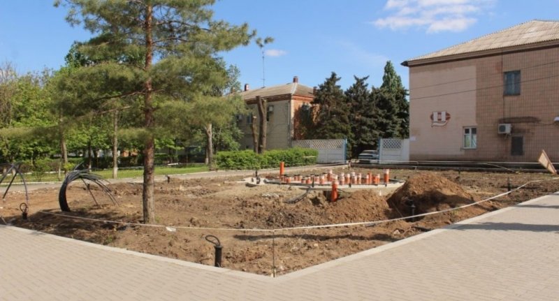СТАВРОПОЛЬЕ. В Ипатовском округе строят светодинамический фонтан