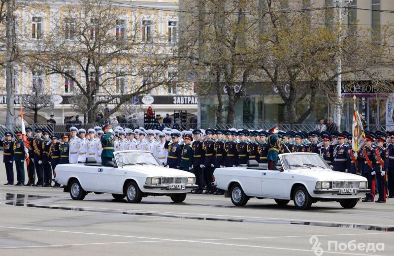 СТАВРОПОЛЬЕ. В Ставрополе провели генеральную репетицию парада Победы