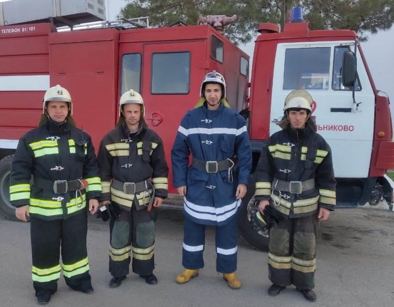ВОЛГОГРАД. Под Волгоградом пожарные успели спасти четырех детей из загоревшегося дома