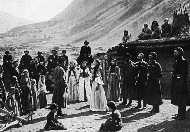 История переселения хилдехаройского аула Тебуло в Тушетию. 1858 год.