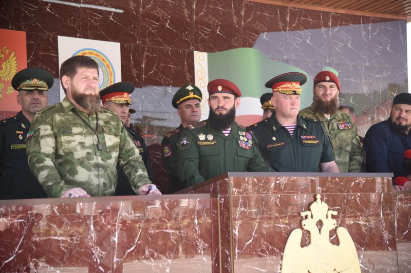 ЧЕЧНЯ. Батальон «Юг» войск нацгвардии отметил 15-летие 