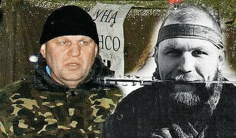 ЧЕЧНЯ. Украинский националист "Сашко Билый" на чеченской войне