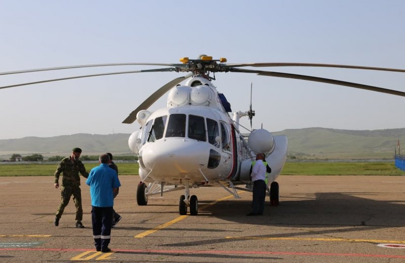 ЧЕЧНЯ. Благодаря санитарной авиации ЧР удалось спасти 9-месячного мальчика