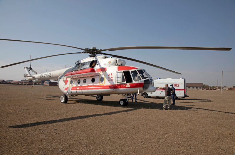 ЧЕЧНЯ. В Чечне оборудуют пять вертолетных площадок для санавиации