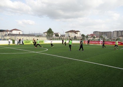 ИНГУШЕТИЯ. Футбольная команда следственного управления провела свою первую тренировку на поле в городе Магасе