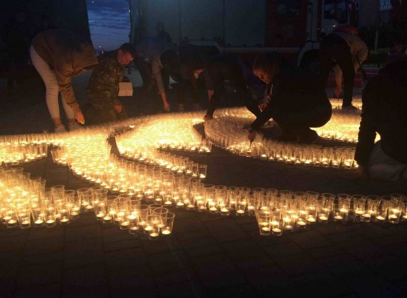 ИНГУШЕТИЯ. В ингушском городе воинской славы Малгобеке прошла акция ко Дню памяти и скорби