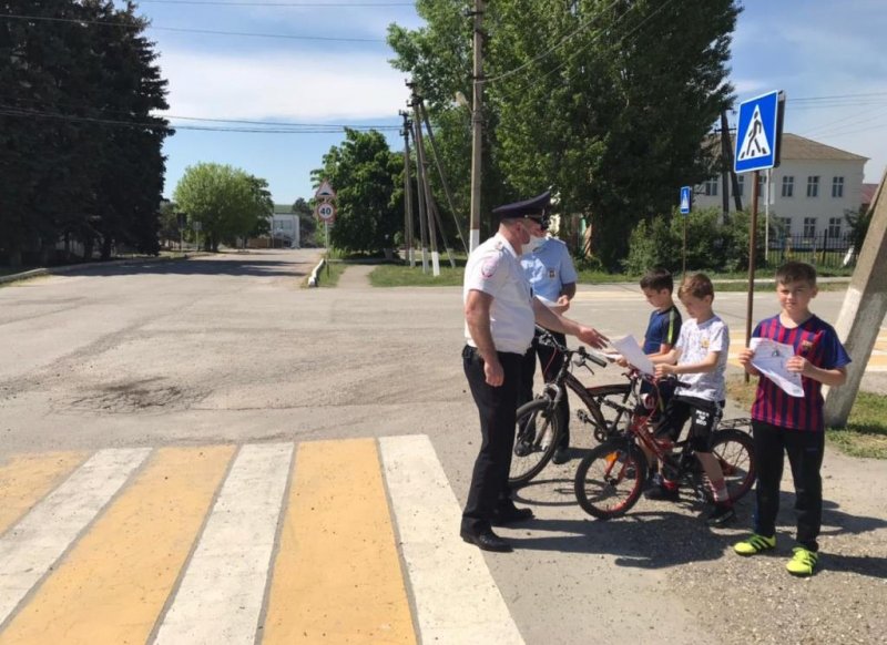 КБР. В сельских поселениях Кабардино-Балкарии проходят инструктажи безопасности для юных велосипедистов