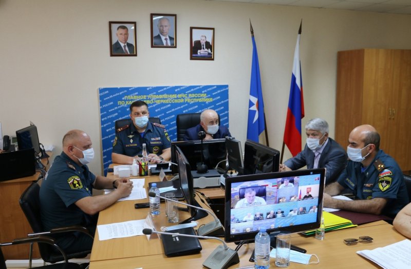 КЧР. В поселке Иноземцево состоялось заседание КЧС в Северо-Кавказском федеральном округе