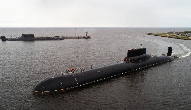 Подводный крейсер проекта 941 "Дмитрий Донской" © Сергей Бобылев/ТАСС